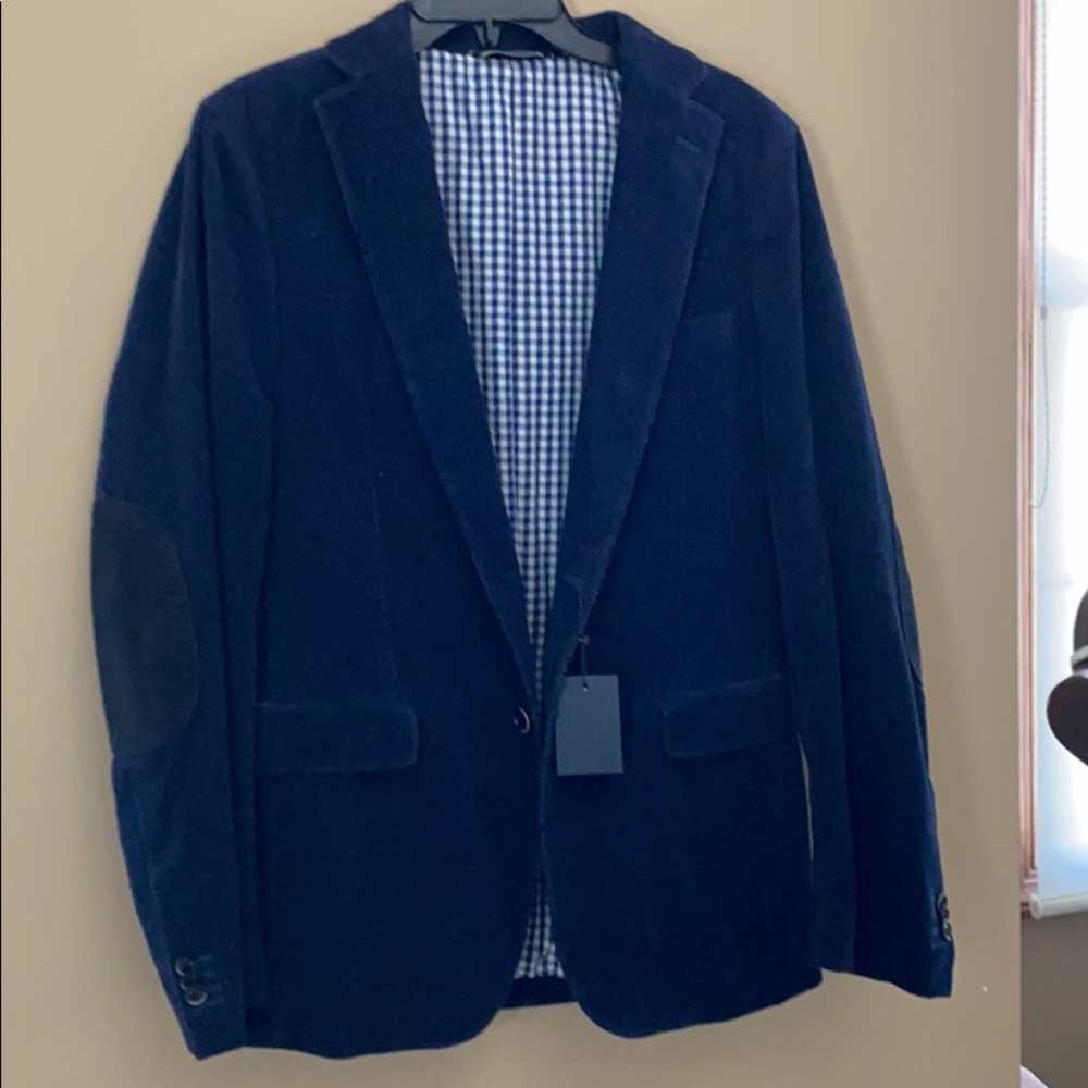 Gant Navy Corduroy Blazer